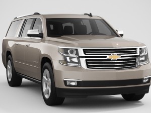 chevrolet suburban 2016 3D Model