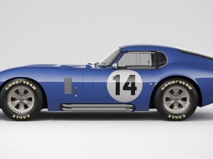 shelby daytona cobra 1964 3D Модель