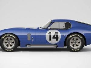 shelby daytona cobra 1964 3D Model