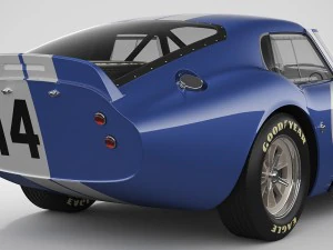 shelby daytona cobra 1964 3D Model