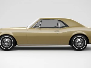 chevrolet camaro 1967 3D Model