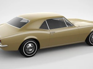 chevrolet camaro 1967 3D Model