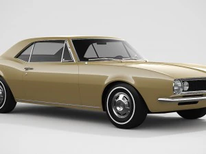chevrolet camaro 1967 3D Model