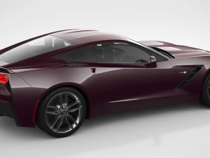 chevrolet corvette stingray 2017 3D Model