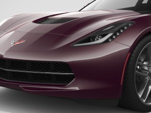 chevrolet corvette stingray 2017 Modèle 3D