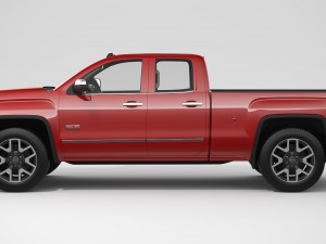 2017 gmc sierra 1500 double cab all terrain Model 3D