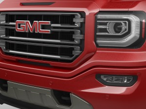 2017 gmc sierra 1500 double cab all terrain Model 3D