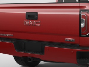 2017 gmc sierra 1500 double cab all terrain Model 3D