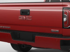 2017 gmc sierra 1500 double cab all terrain 3D Model