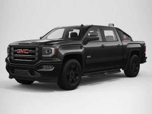 2017 gmc sierra 1500 dubbele cabine all-terrain x 3D Model