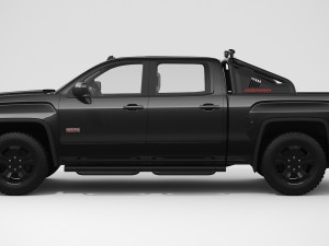 2017 gmc sierra 1500 crew cab all terrain x Model 3D