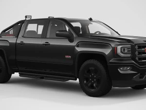 2017 gmc sierra 1500 crew cab all terrain x 3D Model