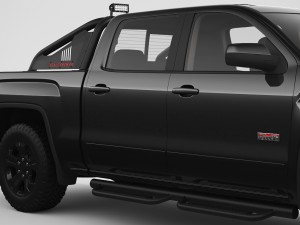 2017 gmc sierra 1500 crew cab all terrain x Model 3D