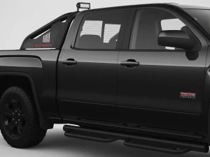 2017 gmc sierra 1500 crew cab all terrain x 3D Model