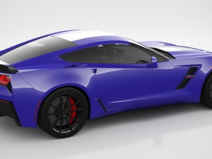 chevrolet corvette grand sport 2017 3D मॉडल