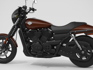 harley-davidson street 500 2017 3D 模型