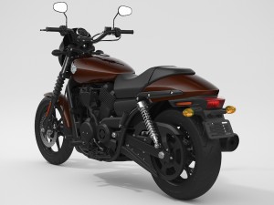 harley-davidson street 500 2017 3D 模型