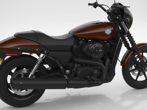 harley-davidson street 500 2017 3D 模型