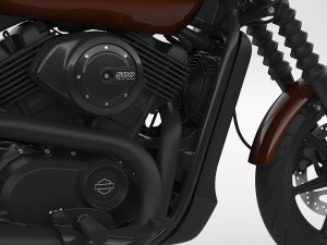 harley-davidson street 500 2017 3D 模型