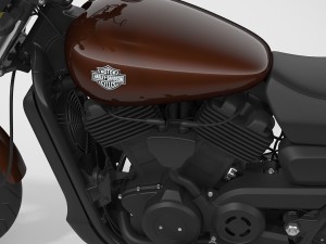 harley-davidson street 500 2017 3D 模型