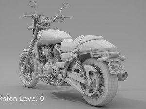 harley-davidson street 500 2017 3D 模型