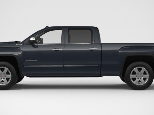 2018 gmc sierra 1500 crew cab 3Dモデル