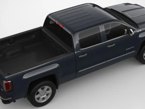 2018 gmc sierra 1500 crew cab 3D Model