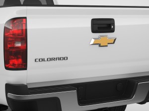 chevrolet colorado 2018 extended cab Modelo 3D