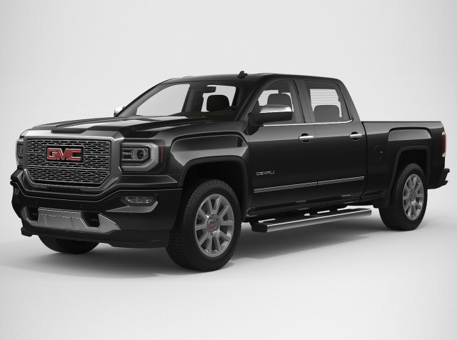 2018 gmc sierra 1500 denali Model 3D .c4d .max .obj .3ds .fbx .stl .blend 