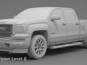 2018 gmc sierra 1500 denali Model 3D