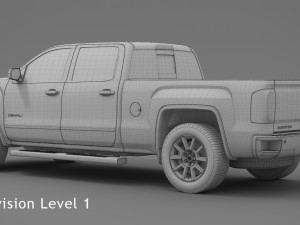 2018 gmc sierra 1500 denali Model 3D