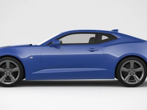 chevrolet camaro 2018 3D Model