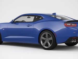 chevrolet camaro 2018 Modello 3D