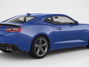 chevrolet camaro 2018 Modello 3D