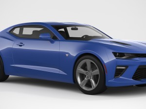 chevrolet camaro 2018 Modello 3D