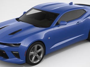 chevrolet camaro 2018 Modello 3D