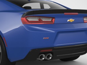 chevrolet camaro 2018 Modello 3D