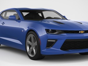 chevrolet camaro 2018 Modello 3D