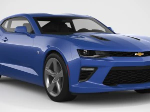 chevrolet camaro 2018 3D Model