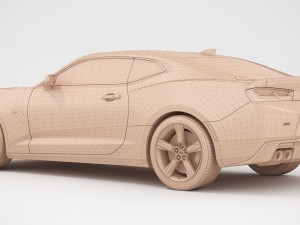 chevrolet camaro 2018 Modello 3D