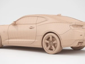 chevrolet camaro 2018 3D Model