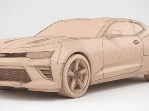 chevrolet camaro 2018 3D Model