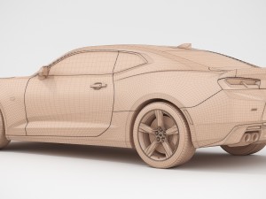 chevrolet camaro 2018 Modello 3D