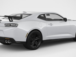 chevrolet camaro zl1 1le 2018 3D Модель