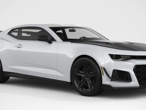 chevrolet camaro zl1 1le 2018 3D Модель