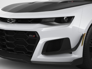 chevrolet camaro zl1 1le 2018 3D Модель