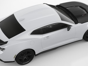 chevrolet camaro zl1 1le 2018 3D Модель