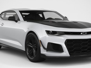 chevrolet camaro zl1 1le 2018 3D Модель
