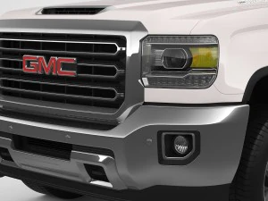 2018 gmc sierra 2500hd 3D Model