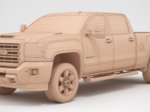 2018 gmc sierra 2500hd Modelo 3D